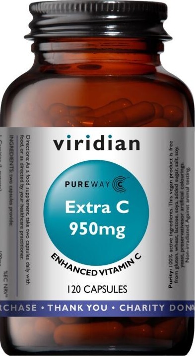 Viridian Extra C 950mg cps.120