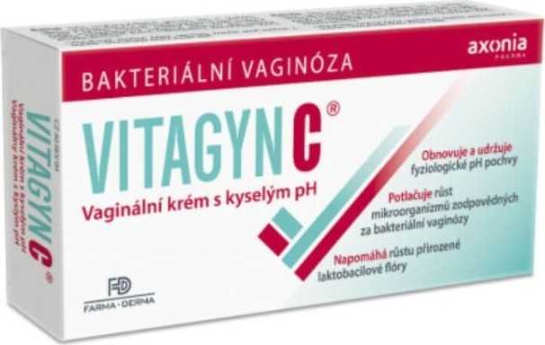 VITAGYN C vaginální krém s kyselým pH 30g