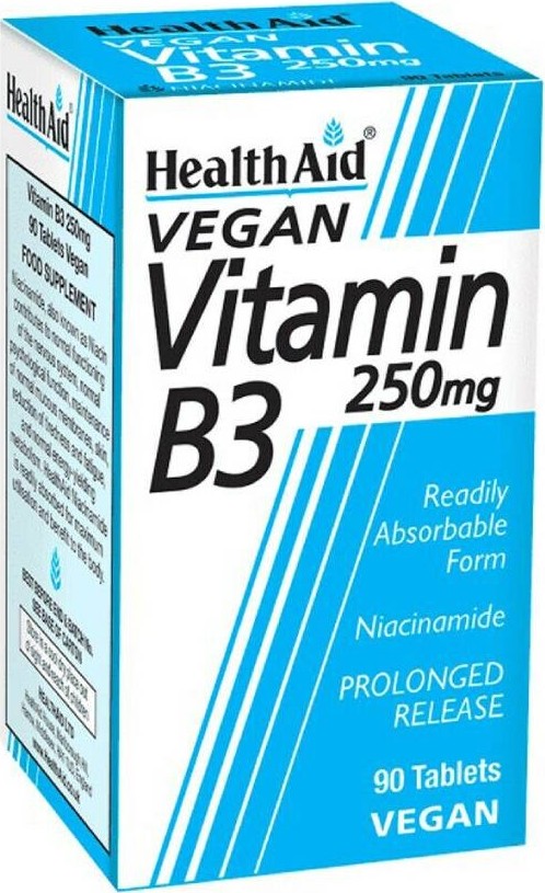 Vitamin B3 (Niacin) 250mg tbl.90