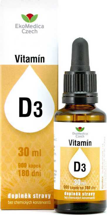 Vitamín D3 30ml EKOMEDICA