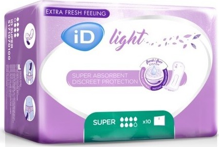 VLOŽKY ABSORPČNÍ ID LIGHT SUPER 860ML