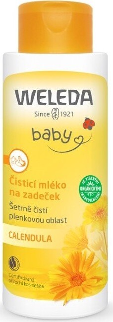 WELEDA Čisticí mléko na zadeček 400 ml