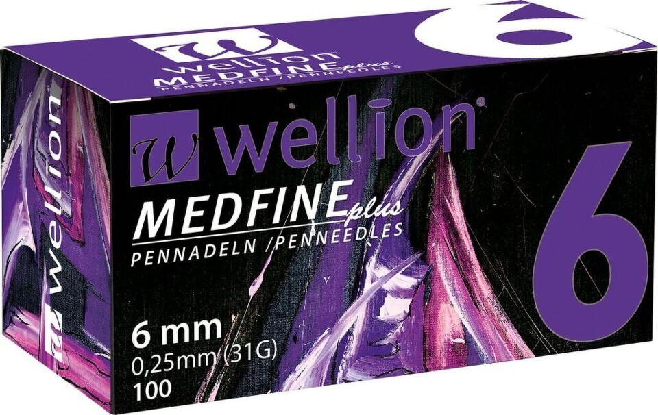 WELLION MEDFINE PLUS JEHLY PRO INZULÍNOVÁ PERA JEHLY PRO VŠECHNA INZULÍNOVÁ PERA