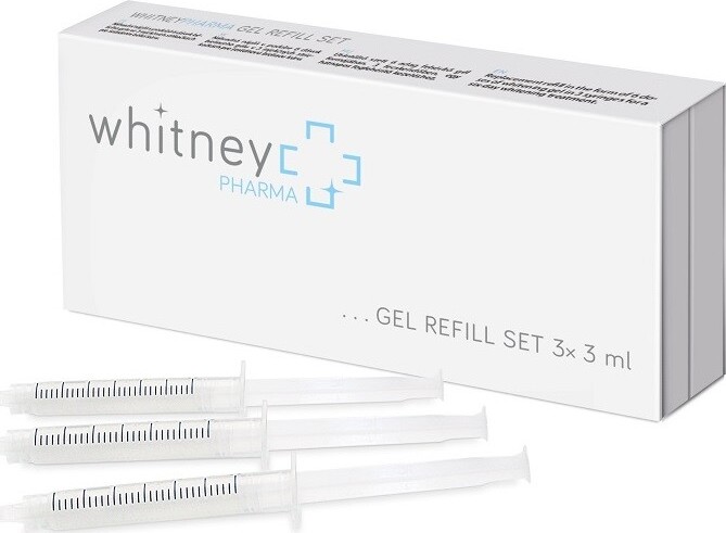 WhitneyPHARMA gel refill set 3x3ml