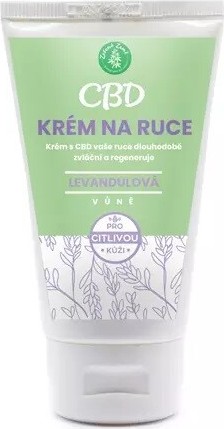 Zelená Země CBD krém na ruce 75ml