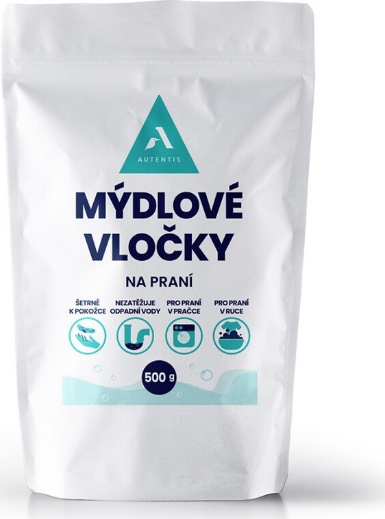 Autentis Mýdlové vločky na praní 500g