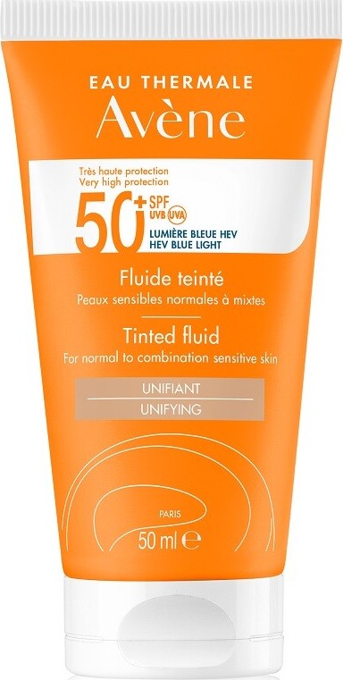 AVENE Sun Tónovací fluid SPF50+ 50 ml