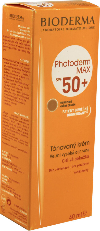 BIODERMA Photoderm MAX krém tónovaný SPF50+ 40ml