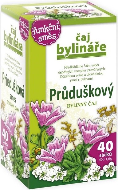 Čaj Bylináře Průduškový 40x1.6g