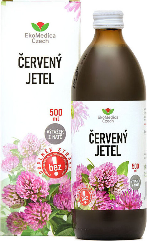 Červený jetel výtažek 500ml EKOMEDICA