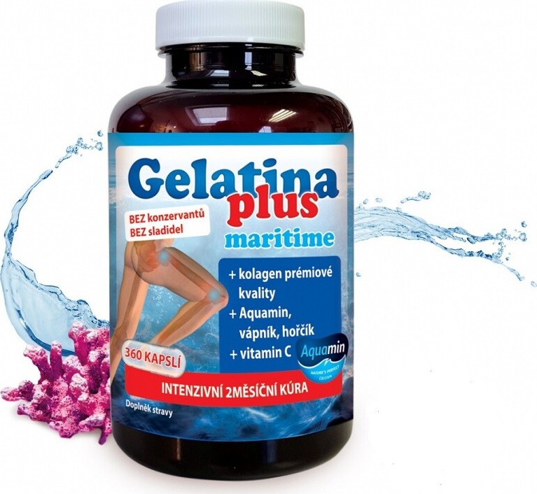 Gelatina Plus maritime cps.360