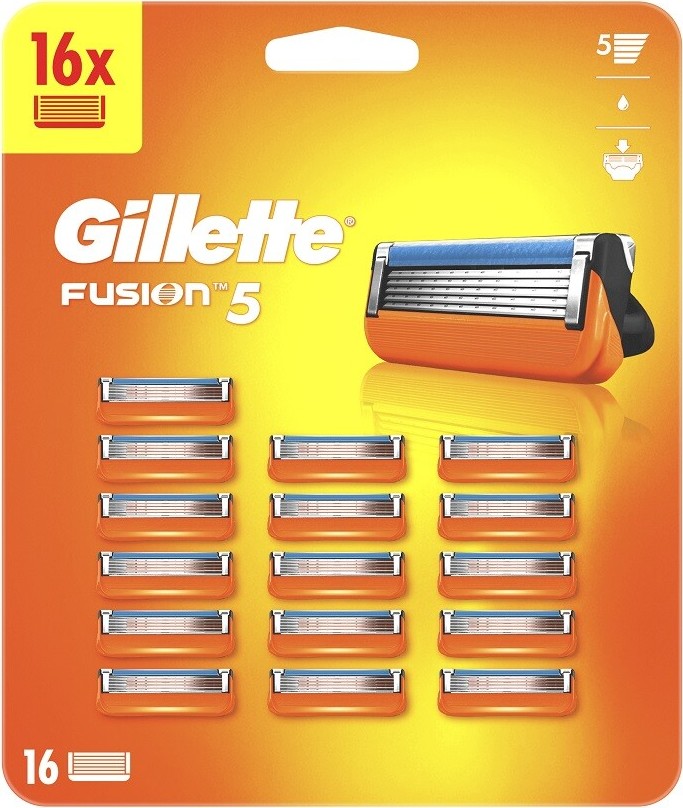 Gillette Fusion5 náhradní hlavice 16ks