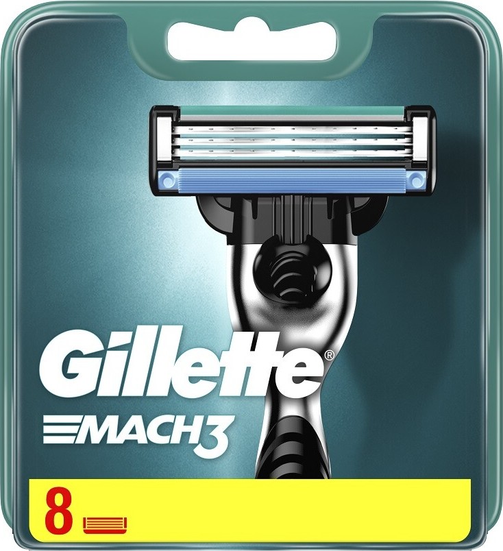 Gillette Mach3 náhradní hlavice 8ks