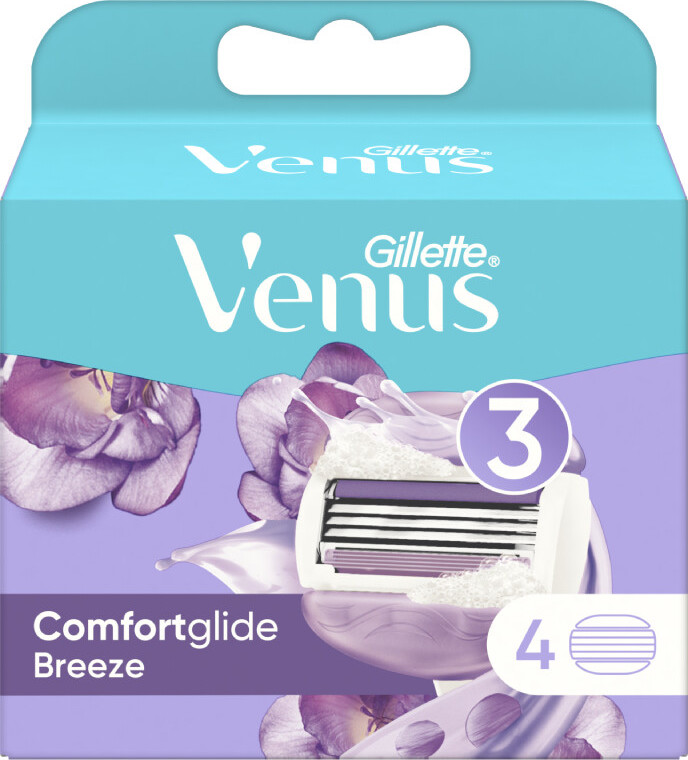 Gillette Venus3 Comfort Breeze náhradní hlavice 4ks