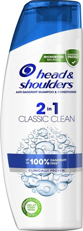 Head & Shoulders Classic Clean 2v1 Šampon a balzám na vlasy 225ml