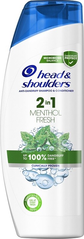 Head & Shoulders Menthol Fresh 2v1 Šampon a balzám na vlasy 360ml