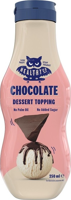 HealthyCo Dessert Topping čokoláda 250ml