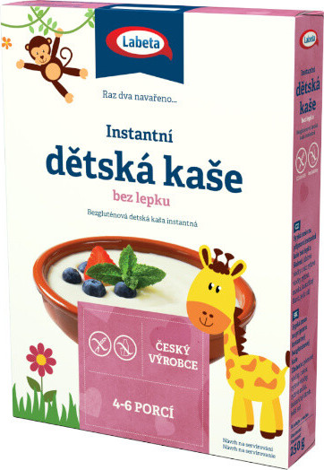 Labeta Instatní dětská kaše bez lepku 250g