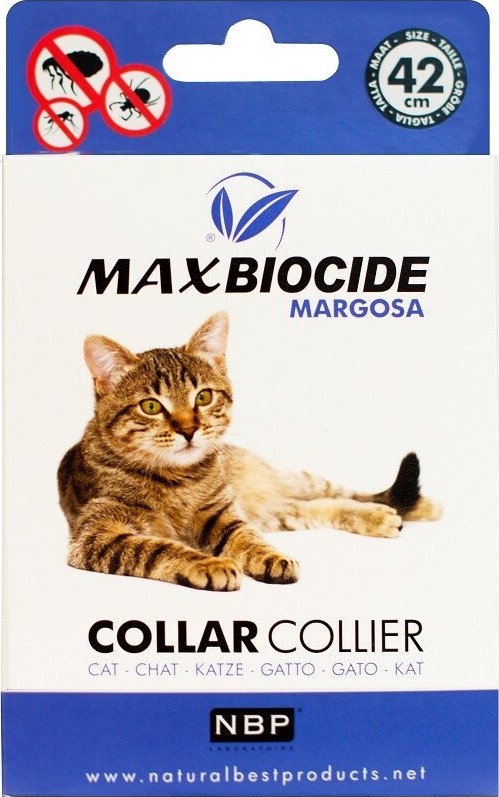 Max Biocide Cat Collar obojek pro kočky 42cm