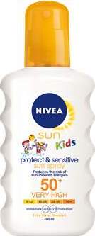 NIVEA SUN dět.opal.sprej sensit.OF50+ 200ml 85847