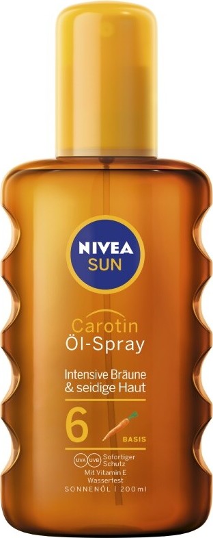 NIVEA SUN opalovací olej sprej OF6 200ml 80403