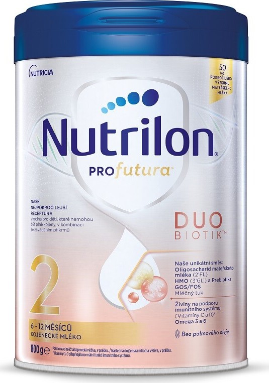 Nutrilon 2 Profutura DUOBIOTIK 800g - balení 2 ks