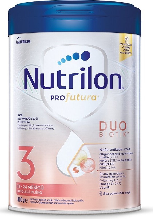 Nutrilon 3 Profutura DUOBIOTIK 800g - balení 2 ks