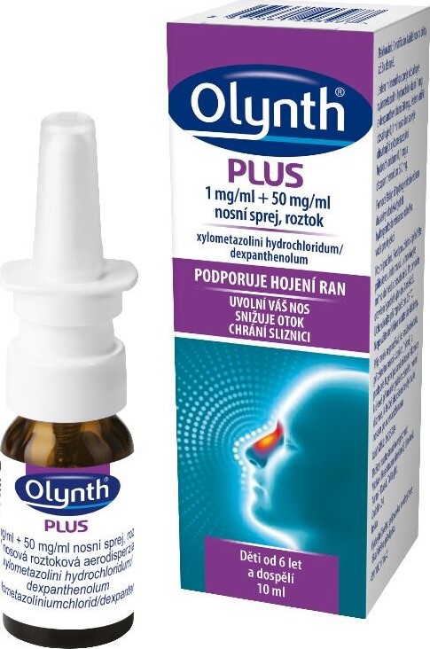 OLYNTH PLUS 1MG/ML+50MG/ML nosní podání sprej