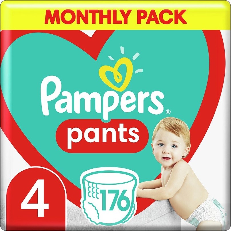 Pampers kalhotkové plenky Monthly Box S4 176ks