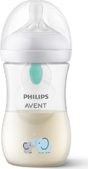 Philips AVENT Láhev Natural Response s ventilem AirFree 260ml 1m+ slon