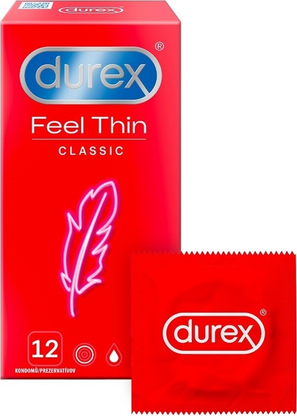 Prezervativ DUREX Feel Thin Classic 12ks