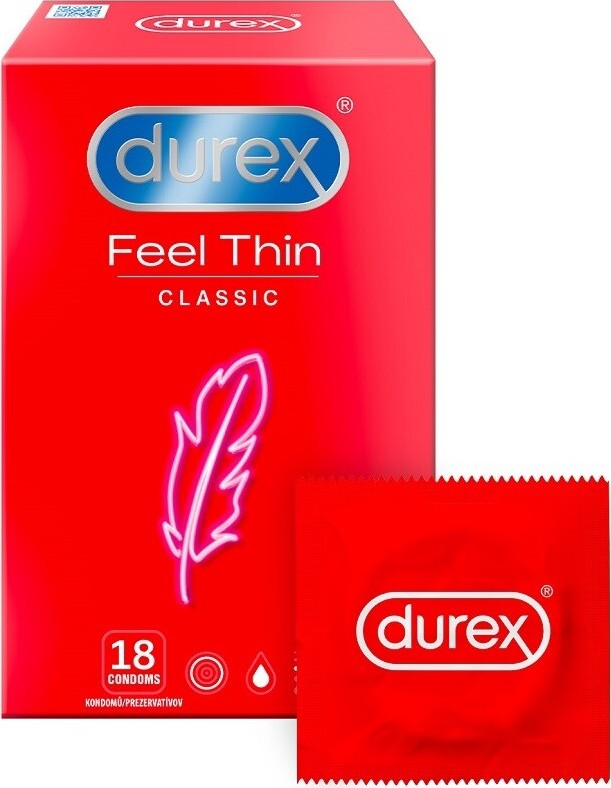 Prezervativ DUREX Feel Thin Classic 18ks