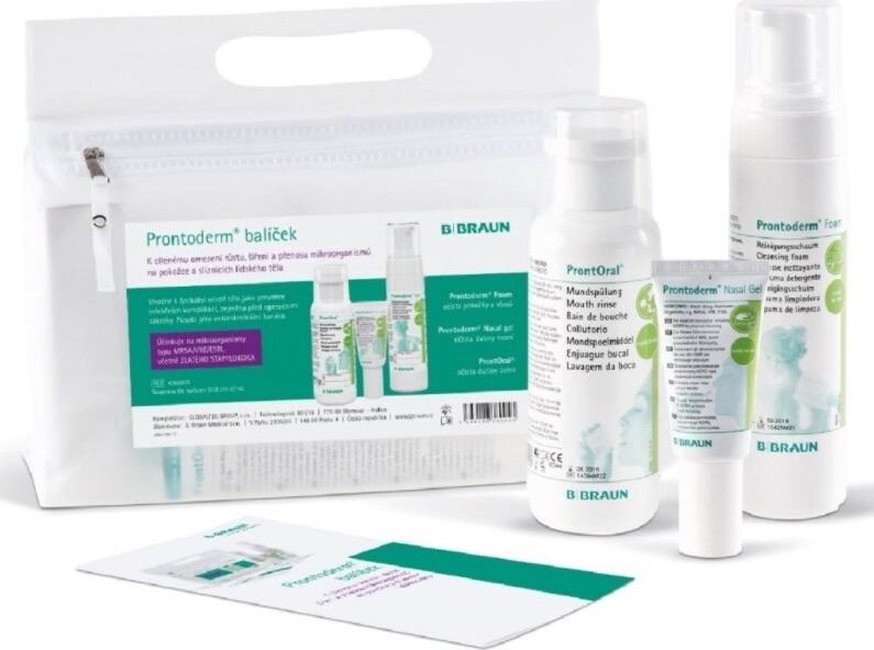 Prontoderm Foam + Nasal Gel + ProntOral balíček