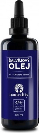 Renovality Šalvějový olej 100 ml