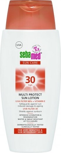 SEBAMED Opalovací mléko OF30 150ml