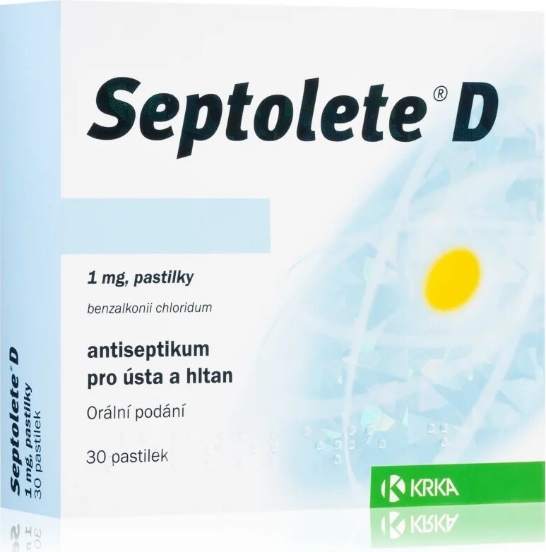 SEPTOLETE D 1MG pastilka 30 II