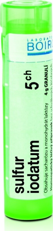 SULFUR IODATUM 5CH granule 4G