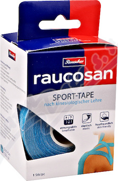 Tejp.páska Raucosan KinesioTape5cmx5m tyrkys.