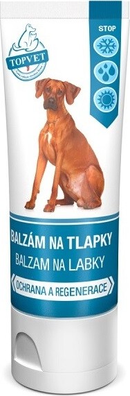 TOPVET Balzám na tlapky 100ml veterinární přípravek