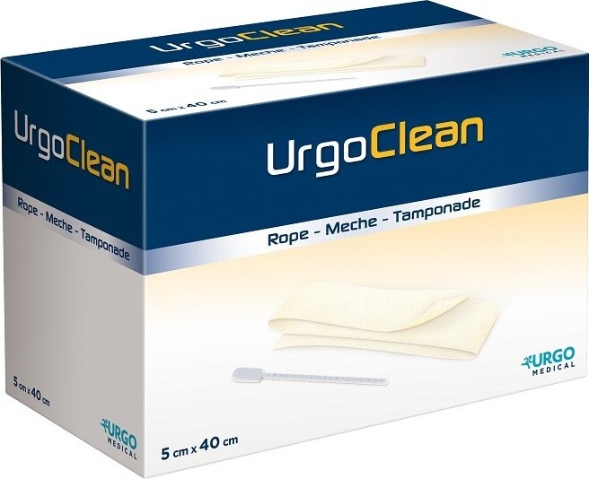 UrgoClean Rope krytí se sterilní sondou 2.5cmx40cm 5ks