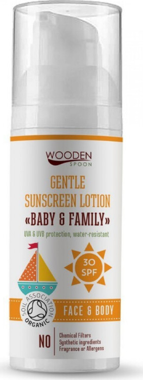 WoodenSpoon Opalovací tělové mléko SPF 30 50 ml