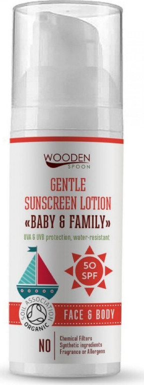 WoodenSpoon Opalovací tělové mléko SPF 50 50 ml