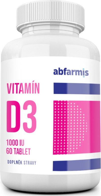 ABFARMIS Vitamín D3 1000IU tbl.60