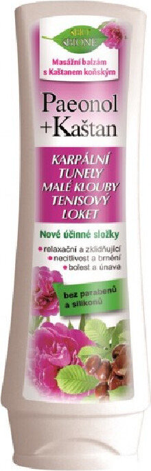 BIO BIONE Paeonol masážní balzám Karpální tunely 130ml