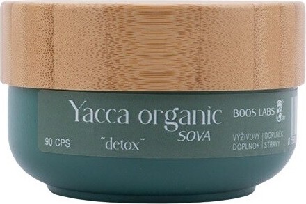 BOOS LABS Yacca Organic Sova Detox cps.90