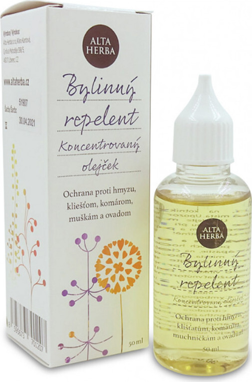 Bylinný repelent Koncentrovaný olejíček 50ml