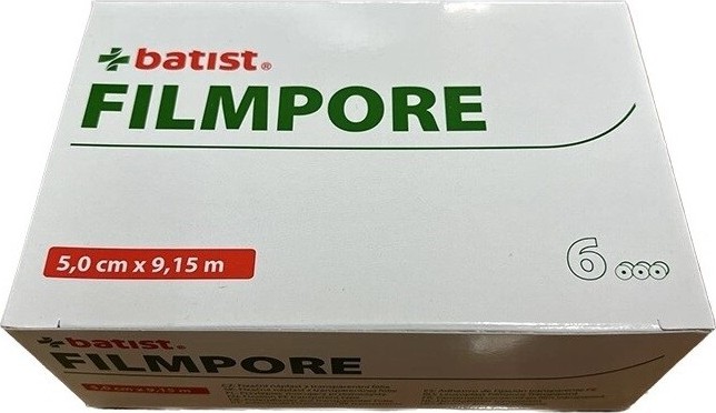 FILMPORE fix.náplast z transpar.fólie 6x5cmx9.15m