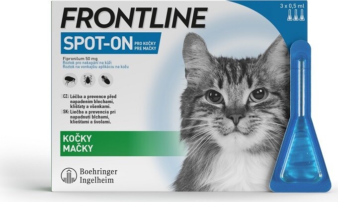 Frontline Spot On Cat pipeta 3x0.5ml