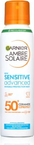 GARNIER Ambre Solaire Sensitive Advanced mlha SPF50+ 150ml