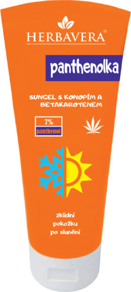 HERBAVERA Panthenolka Sungel po opalování s konopím 200ml